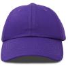 imageDALIX Plain Dad Hats 2 PackPurple