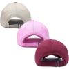 imageDALIX Smiley Face 3 Pack Dad Cap Embroidered Cotton Adjustable Baseball Hat Adult Men WomenColor 1