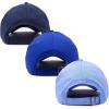 imageDALIX Smiley Face 3 Pack Dad Cap Embroidered Cotton Adjustable Baseball Hat Adult Men WomenColor 10