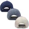 imageDALIX Smiley Face 3 Pack Dad Cap Embroidered Cotton Adjustable Baseball Hat Adult Men WomenColor 13
