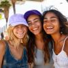 imageDALIX Smiley Face 3 Pack Dad Cap Embroidered Cotton Adjustable Baseball Hat Adult Men WomenColor 14