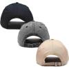 imageDALIX Smiley Face 3 Pack Dad Cap Embroidered Cotton Adjustable Baseball Hat Adult Men WomenColor 6