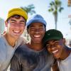 imageDALIX Smiley Face 3 Pack Dad Cap Embroidered Cotton Adjustable Baseball Hat Adult Men WomenColor 8
