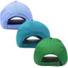 imageDALIX Smiley Face 3 Pack Dad Cap Embroidered Cotton Adjustable Baseball Hat Adult Men WomenColor 9