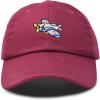 imageDALIX Airplane Kids Hat Baseball Cap Aviation Girls BoysMaroon