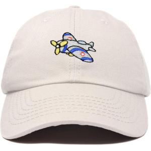 imageDALIX Airplane Kids Hat Baseball Cap Aviation Girls BoysBeige