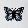 imageDALIX Butterfly Embroidery Relaxed Crewneck Sweatshirt Soft Fleece Fit Lounge WomensLunar Gray