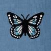 imageDALIX Butterfly Embroidery Relaxed Crewneck Sweatshirt Soft Fleece Fit Lounge WomensPebble Blue