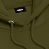imageDALIX Heartly Ghost Embroidery Relaxed Hoodie Soft Fleece Sweatshirt Drawcord Fit Lounge WomensOlive