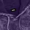imageDALIX Heartly Ghost Embroidery Washed Sweatshirt Hoodie Fleece Relaxed Fit Lounge WomensPurple