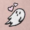 imageDALIX Heartly Ghost Embroidery Washed Sweatshirt Hoodie Fleece Relaxed Fit Lounge WomensZinc