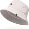 imageDALIX Lil Coffee Embroidered Cotton Summer Food Outdoor Bucket Hat WomensParchment White