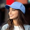 imageDALIX Lil Heart Embroidered Cotton Summer Outdoor Baseball Cap Dad Hat WomensLight Blue