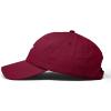 imageDALIX Lil Heart Embroidered Cotton Summer Outdoor Baseball Cap Dad Hat WomensMaroon