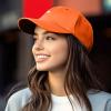 imageDALIX Lil Heart Embroidered Cotton Summer Outdoor Baseball Cap Dad Hat WomensOrange