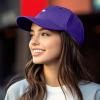 imageDALIX Lil Heart Embroidered Cotton Summer Outdoor Baseball Cap Dad Hat WomensPurple