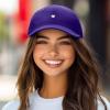 imageDALIX Lil Heart Embroidered Cotton Summer Outdoor Baseball Cap Dad Hat WomensPurple