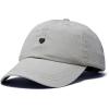 imageDALIX Lil Heart Embroidered Cotton Summer Outdoor Baseball Cap Dad Hat WomensWashed Stone White