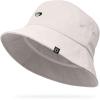imageDALIX Lil Matcha Embroidered Cotton Summer Food Outdoor Bucket Hat WomensParchment White