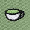 imageDALIX Lil Matcha Embroidered Cotton Summer Food Outdoor Bucket Hat WomensTurf Green