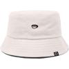 imageDALIX Lil Coffee Embroidered Cotton Summer Food Outdoor Bucket Hat WomensParchment White