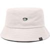 imageDALIX Lil Matcha Embroidered Cotton Summer Food Outdoor Bucket Hat WomensParchment White