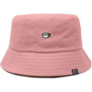 imageDALIX Lil Matcha Embroidered Cotton Summer Food Outdoor Bucket Hat WomensPeach Melba