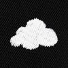 imageDALIX Lil Cloud Embroidered Cotton Cap Outdoor Bucket Hat WomensBlack