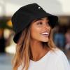 imageDALIX Lil Cloud Embroidered Cotton Cap Outdoor Bucket Hat WomensBlack