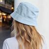 imageDALIX Lil Cloud Embroidered Cotton Cap Outdoor Bucket Hat WomensForever Blue