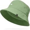 imageDALIX Lil Cloud Embroidered Cotton Cap Outdoor Bucket Hat WomensTurf Green