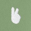 imageDALIX Lil Peace Sign Cotton Embroidered Cotton Cap Outdoor Bucket Hat WomensTurf Green