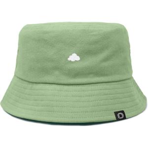 imageDALIX Lil Cloud Embroidered Cotton Cap Outdoor Bucket Hat WomensTurf Green
