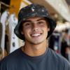imageDALIX Astronaut Tie Dye Bucket Hat Cotton Embroidery Casual Outdoor Style MensTie Dye Black