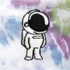 imageDALIX Astronaut Tie Dye Bucket Hat Cotton Embroidery Casual Outdoor Style MensTie Dye Green