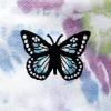 imageDALIX Butterfly Tie Dye Bucket Hat Cotton Embroidery Casual Outdoor Style WomensTie Dye Green