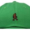 imageDALIX Sasquatch Embroidered Cap Cotton Baseball Summer Cool Dad Hat MensKelly Green
