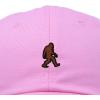 imageDALIX Sasquatch Embroidered Cap Cotton Baseball Summer Cool Dad Hat MensLight Pink