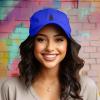 imageDALIX Sasquatch Embroidered Cap Cotton Baseball Summer Cool Dad Hat MensRoyal Blue