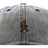 imageDALIX Sasquatch Embroidered Cap Cotton Baseball Summer Cool Dad Hat MensWashed Black