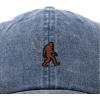 imageDALIX Sasquatch Embroidered Cap Cotton Baseball Summer Cool Dad Hat MensWashed Navy Blue