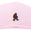 imageDALIX Sasquatch Embroidered Cap Cotton Baseball Summer Cool Dad Hat MensWashed Pink