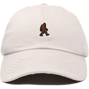 imageDALIX Sasquatch Embroidered Cap Cotton Baseball Summer Cool Dad Hat MensBeige