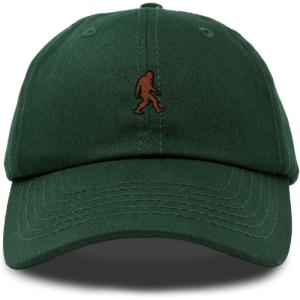 imageDALIX Sasquatch Embroidered Cap Cotton Baseball Summer Cool Dad Hat MensDark Green