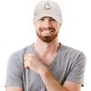 imageDALIX Polar Bear Embroidery Dad Hat Baseball Cap Mens WomensBeige