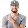 imageDALIX Polar Bear Embroidery Dad Hat Baseball Cap Mens WomensBlack Vintage