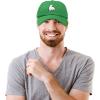 imageDALIX Polar Bear Embroidery Dad Hat Baseball Cap Mens WomensKelly Green