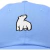 imageDALIX Polar Bear Embroidery Dad Hat Baseball Cap Mens WomensLight Blue