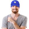 imageDALIX Polar Bear Embroidery Dad Hat Baseball Cap Mens WomensRoyal Blue