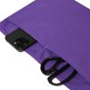 imageDALIX Waist Aprons Commercial Restaurant Home Bib Spun Poly Cotton Kitchen 3 Pockets in Dark Green 2 PackPurple